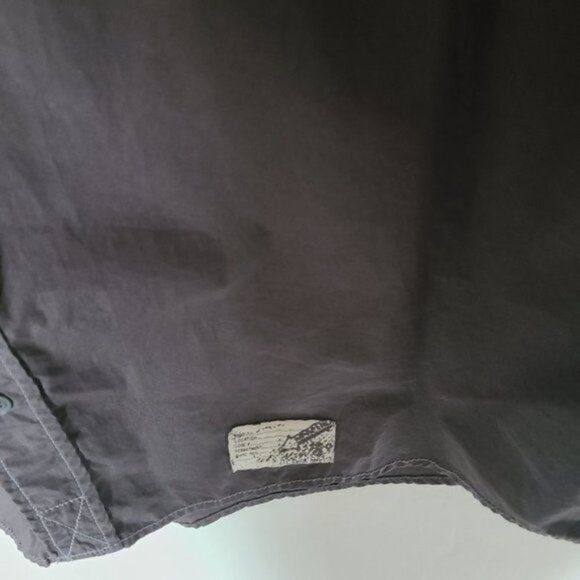 Old Navy Gray Long Sleeve Button Down Shirt L - Picture 15 of 15